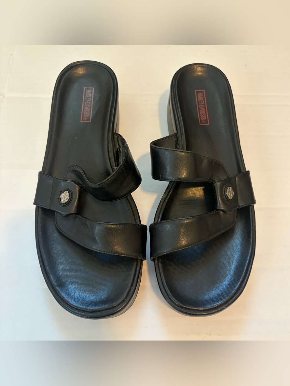 Harley Davidson Woman's Enchanted Sandal Black Size 10